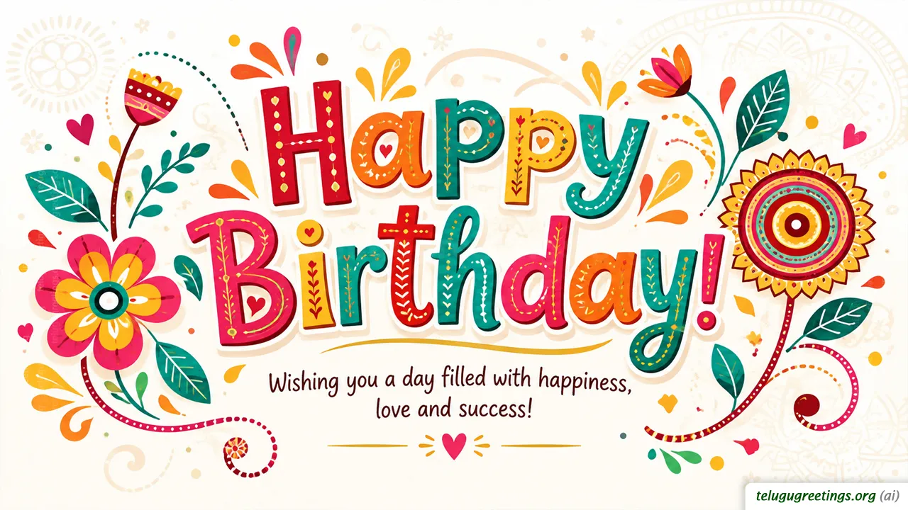 Cheerful Birthday Greetings