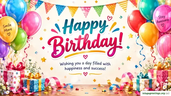 Happy Birthday Greetings Wishes