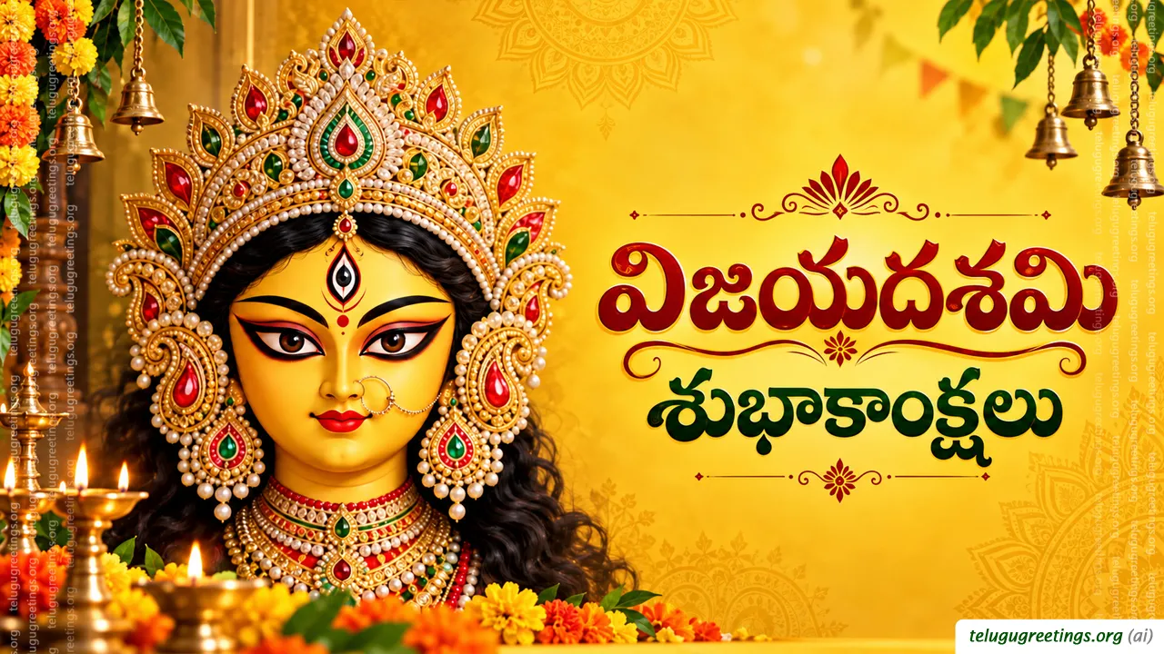 Happy Dasara Telugu Greetings 7