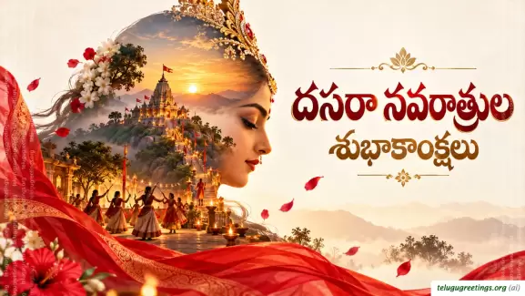 Happy Dasara Telugu Greetings 2