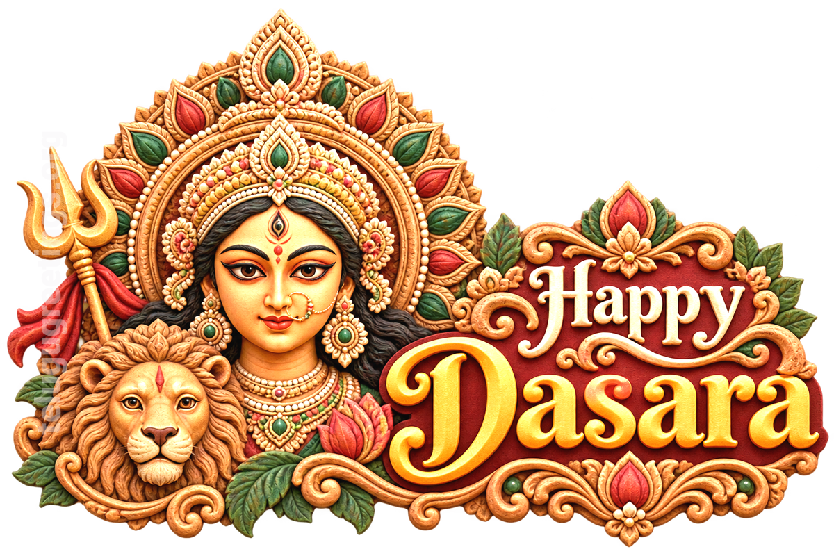 Dasara WhatsApp Telugu Sticker 7