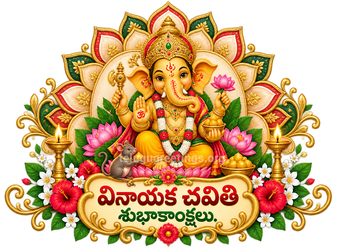 Vinayaka Chavithi WhatsApp Sticker 8