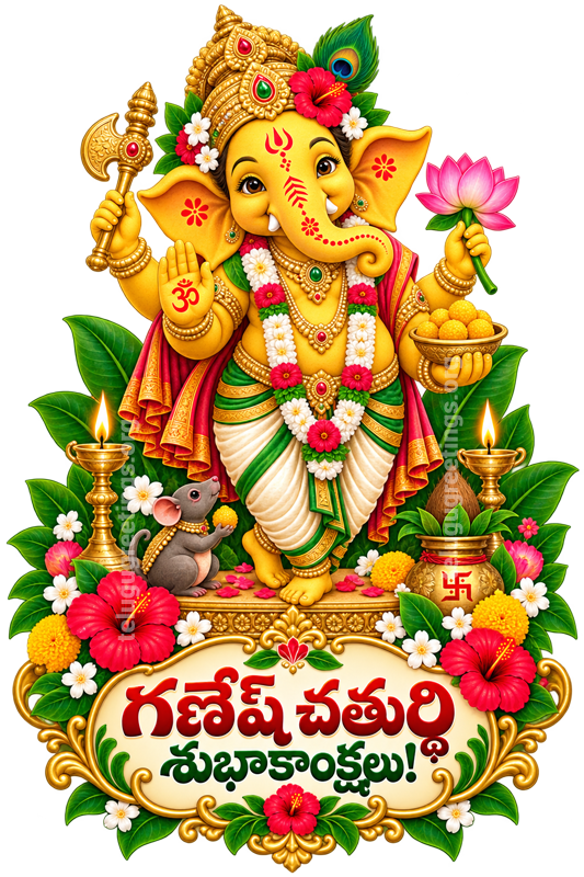 Ganesh Chaturthi WhatsApp Sticker 16