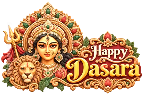 Dasara WhatsApp Telugu Sticker 7